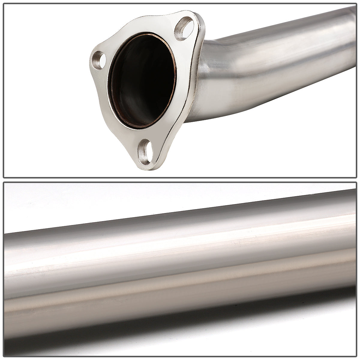 TUBERIA CATBACK CATBACK - 01-05 HONDA CIVIC DX / LX - SINGLE TIP - STAINLESS STEEL