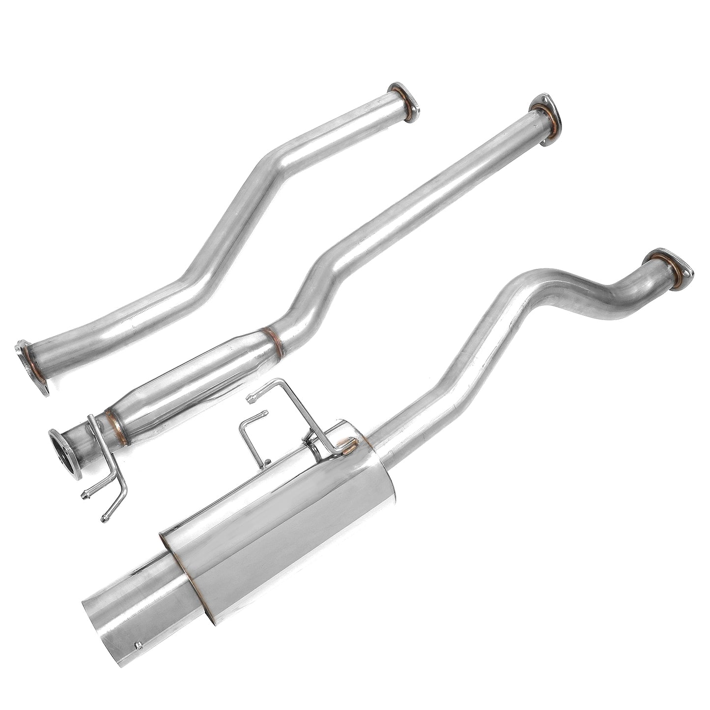 TUBERIA CATBACK CATBACK - 01-05 HONDA CIVIC EX 2/4DOOR - SINGLE TIP - STAINLESS STEEL