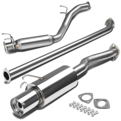 TUBERIA CATBACK CATBACK - 06-08 HONDA CIVIC EX - SINGLE TIP - STAINLESS STEEL