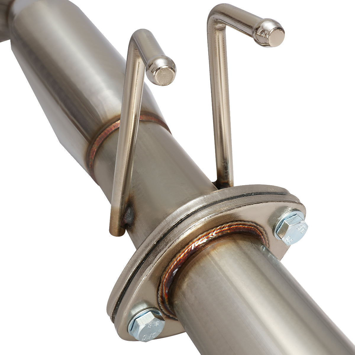 TUBERIA CATBACK CATBACK - 06-08 HONDA CIVIC SI - SINGLE BURNT TIP - STAINLESS STEEL