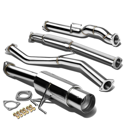 TUBERIA CATBACK CATBACK - 12-15 HONDA CIVIC 2DR COUPE FG3 - SINGLE TIP - STAINLESS STEEL