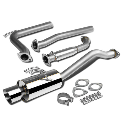 TUBERIA CATBACK CATBACK - 12-14 HONDA CIVIC SI SEDAN 4-DOOR - SINGLE ROLLED - STAINLESS STEEL