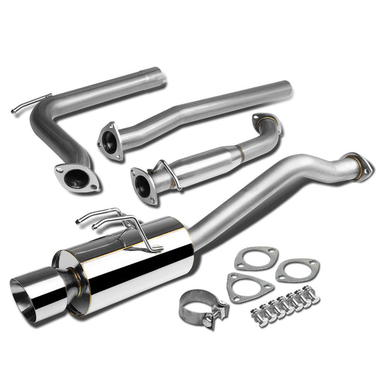 TUBERIA CATBACK CATBACK - 12-14 HONDA CIVIC SI SEDAN 4-DOOR - SINGLE ROLLED - STAINLESS STEEL