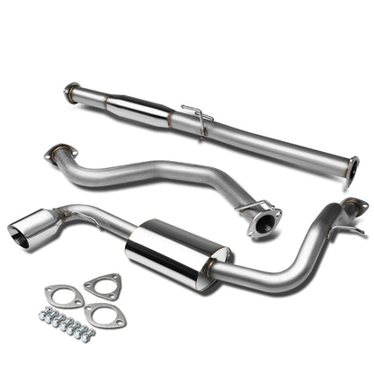 TUBERIA CATBACK CATBACK - 88-91 HONDA CIVIC - SINGLE ROLLED TIP - STAINLESS STEEL