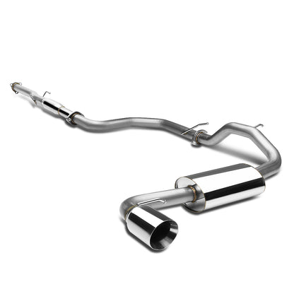 TUBERIA CATBACK CATBACK - 88-91 HONDA CIVIC - SINGLE ROLLED TIP - STAINLESS STEEL