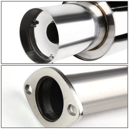 TUBERIA CATBACK CATBACK - 88-91 HONDA CIVIC 4-DOOR - SINGLE TIP - STAINLESS STEEL