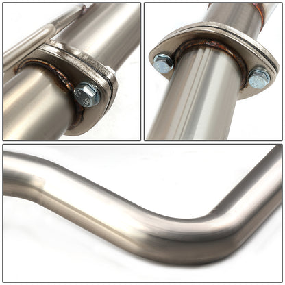 TUBERIA CATBACK CATBACK - 92-95 HONDA CIVIC EX/DX/LX / 96-00 HONDA CIVIC EX/GX/SI - 2/4DR ONLY - SINGLE TIP - STAINLESS STEEL