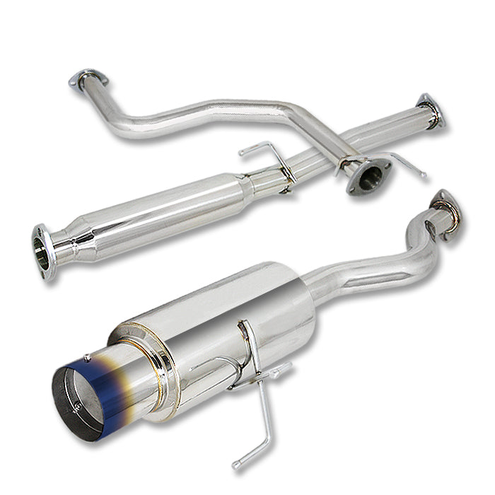 TUBERIA CATBACK CATBACK - 92-95 HONDA CIVIC EX/DX/LX / 96-00 HONDA CIVIC EX/GX/SI - 2/4DR ONLY - SINGLE TIP - STAINLESS STEEL