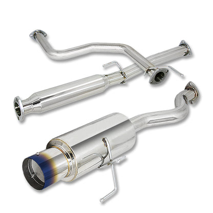 TUBERIA CATBACK CATBACK - 92-95 HONDA CIVIC EX/DX/LX / 96-00 HONDA CIVIC EX/GX/SI - 2/4DR ONLY - SINGLE TIP - STAINLESS STEEL