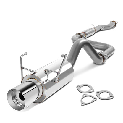 TUBERIA CATBACK CATBACK - 93-97 HONDA DEL SOL - SINGLE TIP - STAINLESS STEEL