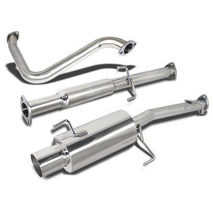 TUBERIA CATBACK CATBACK - 92-96 HONDA PRELUDE - SINGLE TIP - STAINLESS STEEL