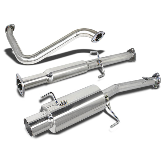 TUBERIA CATBACK CATBACK - 92-96 HONDA PRELUDE - SINGLE TIP - STAINLESS STEEL