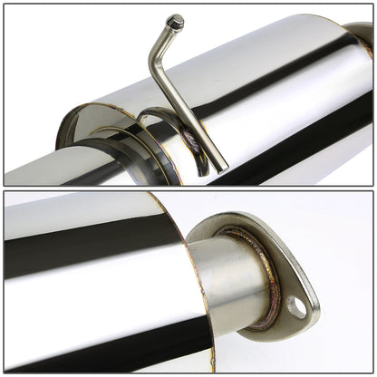 TUBERIA CATBACK CATBACK - 03-08 HYUNDAI TIBURON 2.0L - SINGLE TIP - STAINLESS STEEL