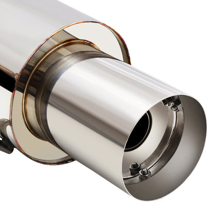 TUBERIA CATBACK CATBACK - 07-08 HYUNDAI TIBURON GT/GTP/SE 2.7 V6 - SINGLE TIP - STAINLESS STEEL