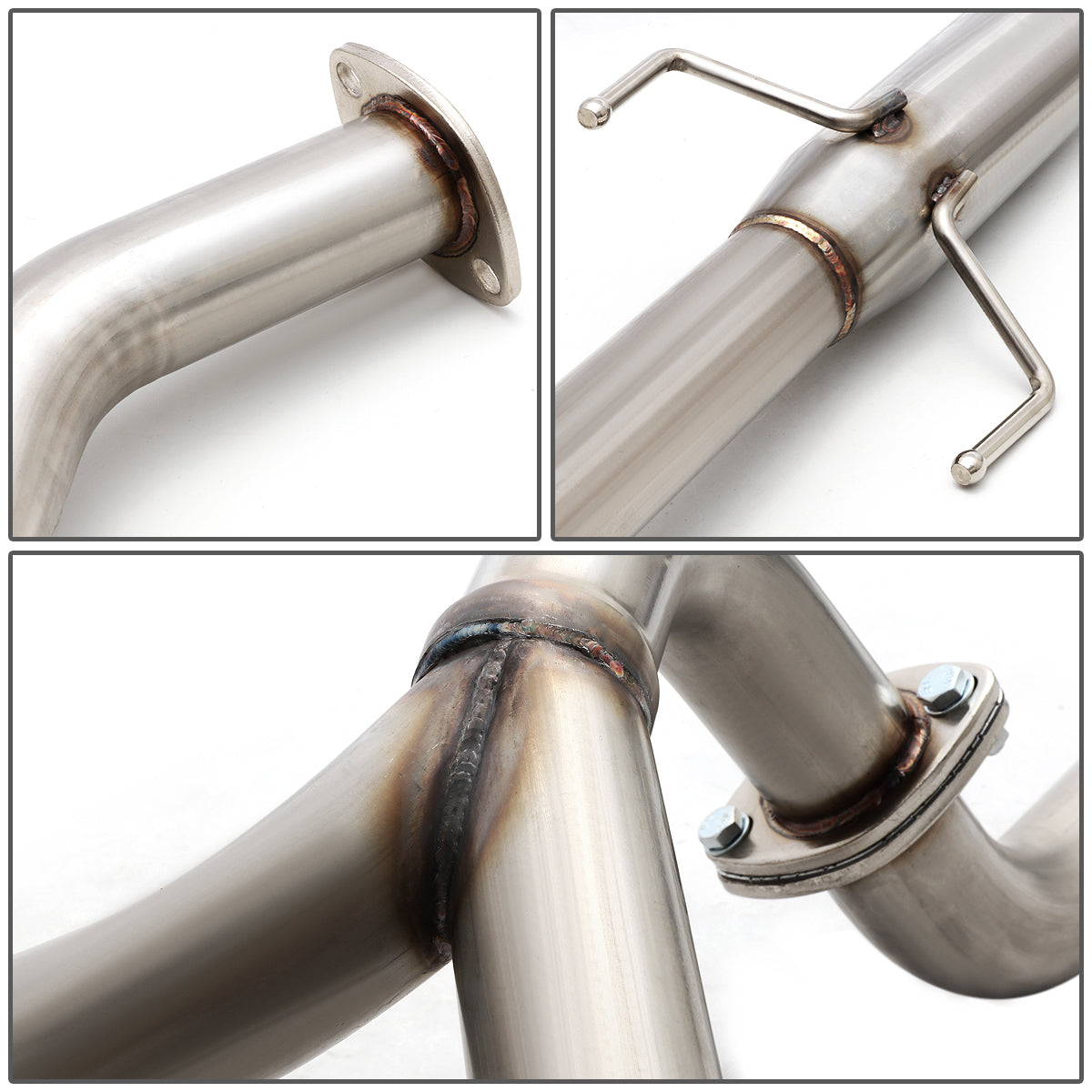 TUBERIA CATBACK CATBACK - 07-08 HYUNDAI TIBURON GT/GTP/SE 2.7 V6 - SINGLE TIP - STAINLESS STEEL