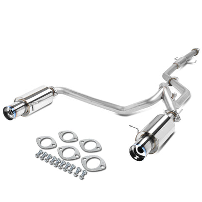 TUBERIA CATBACK CATBACK - 07-08 HYUNDAI TIBURON GT/GTP/SE 2.7 V6 - BURNT TIP - STAINLESS STEEL