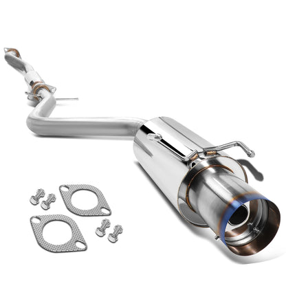 TUBERIA CATBACK CATBACK - 01-05 LEXUS IS300 - SINGLE BURNT TIP - STAINLESS STEEL