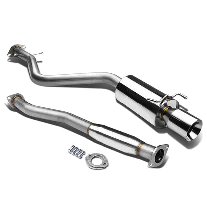 TUBERIA CATBACK CATBACK - 01-05 LEXUS IS300 - SINGLE ROLLED TIP - STAINLESS STEEL