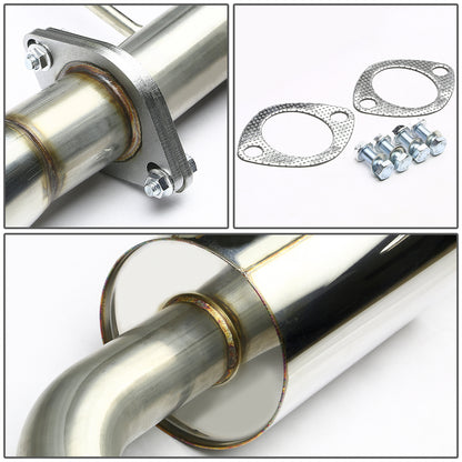 TUBERIA CATBACK CATBACK - 01-05 LEXUS IS300 - SINGLE ROLLED TIP - STAINLESS STEEL