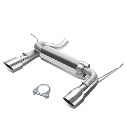 TUBERIA CATBACK CATBACK - 07-17 JEEP WRANGLER - DUAL SINGLE TIP - STAINLESS STEEL