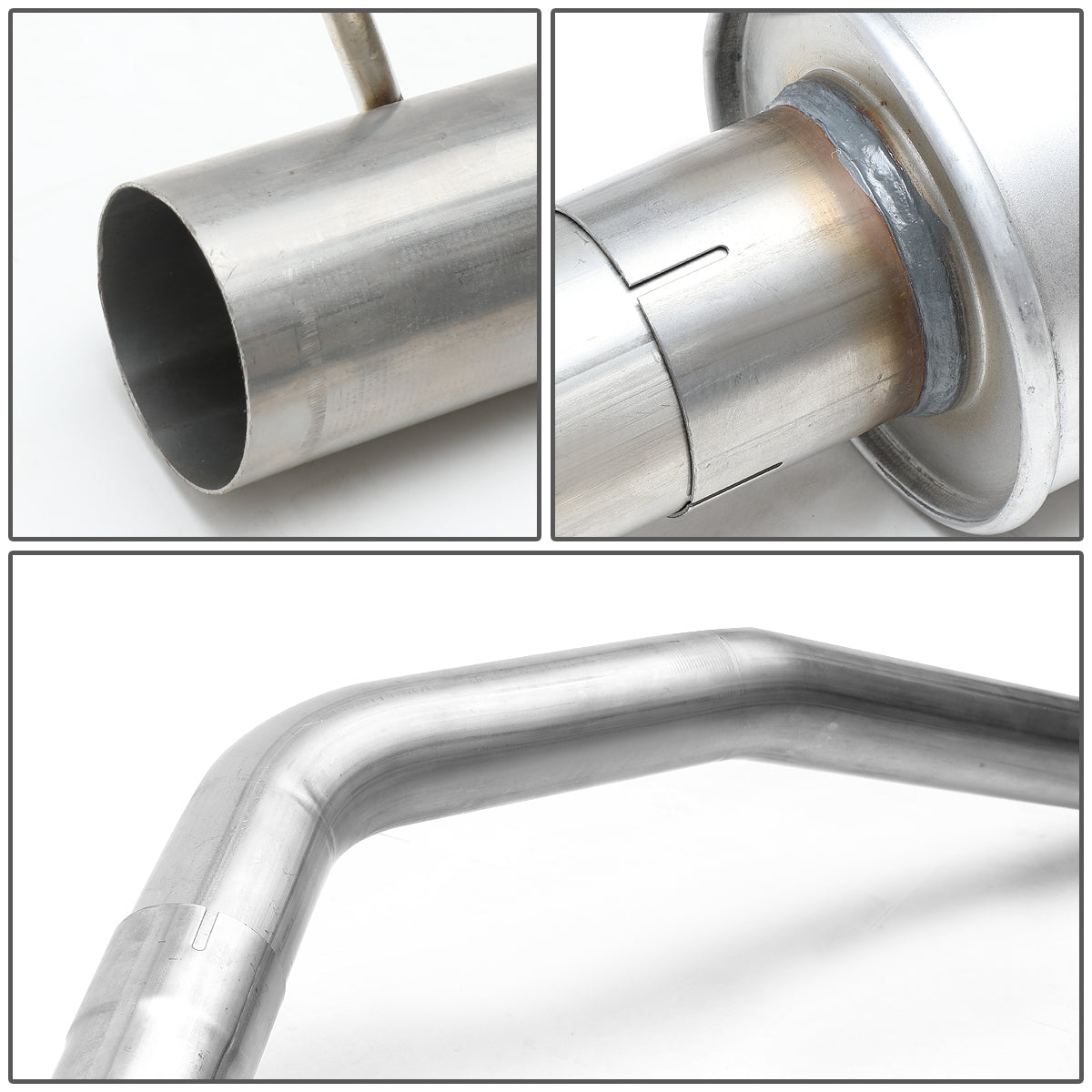 TUBERIA CATBACK CATBACK - 05-10 JEEP GRAND CHEROKEE 4.7L, 5.7L - SINGLE - STAINLESS STEEL