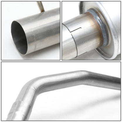 TUBERIA CATBACK CATBACK - 05-10 JEEP GRAND CHEROKEE 4.7L, 5.7L - SINGLE - STAINLESS STEEL