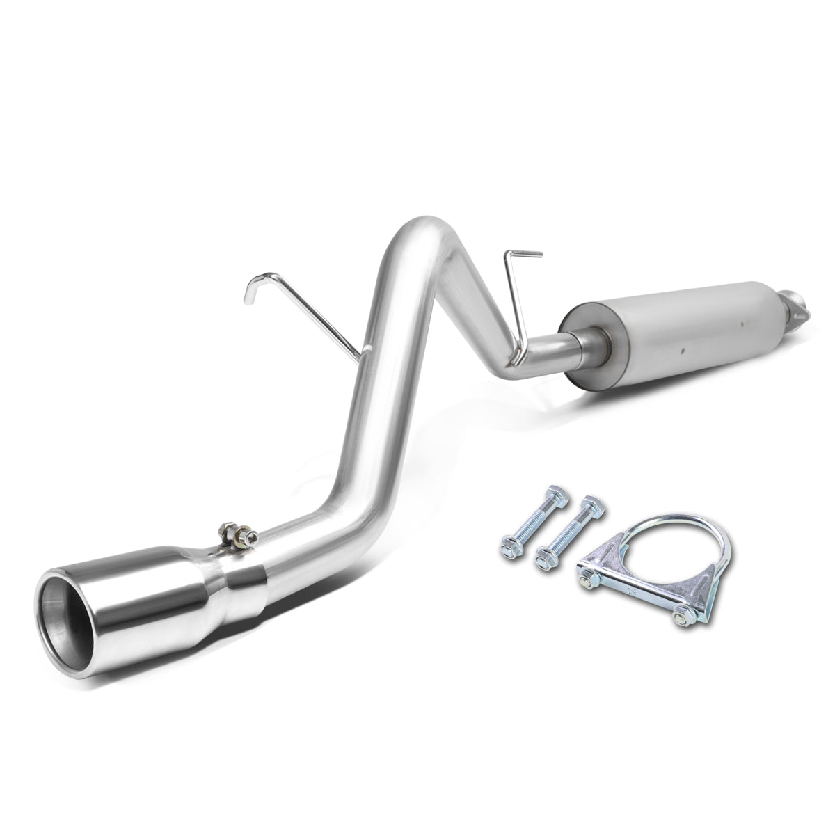TUBERIA CATBACK CATBACK - 02-07 JEEP LIBERTY - STAINLESS STEEL