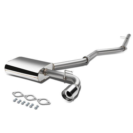 TUBERIA CATBACK CATBACK - 07-13 JEEP PATRIOT 2.4L - SINGLE TIP - STAINLESS STEEL