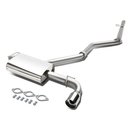 TUBERIA CATBACK CATBACK - 07-13 JEEP PATRIOT 2.4L - SINGLE TIP - STAINLESS STEEL