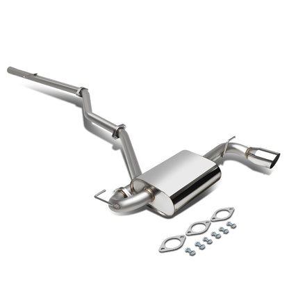 TUBERIA CATBACK CATBACK - 07-13 JEEP PATRIOT 2.4L - SINGLE TIP - STAINLESS STEEL
