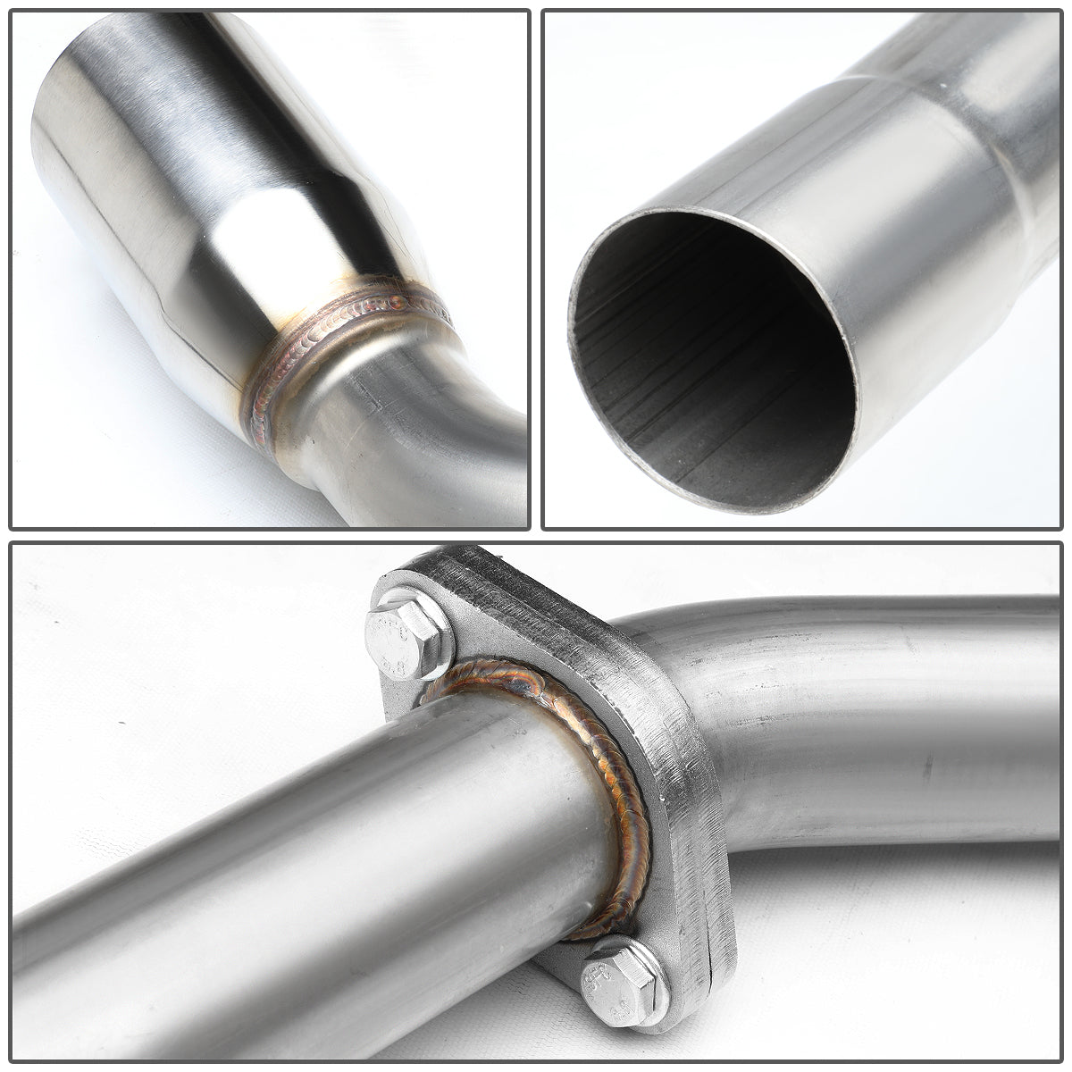 TUBERIA CATBACK CATBACK - 07-13 JEEP PATRIOT 2.4L - SINGLE TIP - STAINLESS STEEL