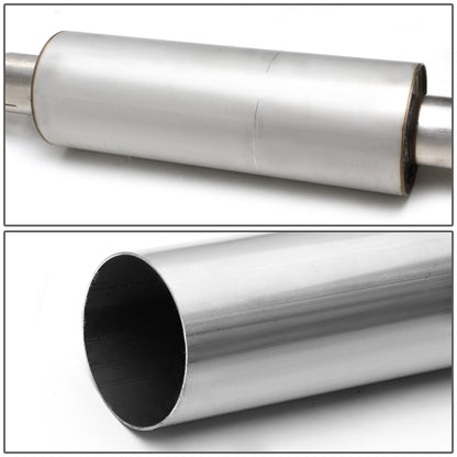 TUBERIA CATBACK CATBACK - 00-06 JEEP WRANGLER 2.5L, 4.0L - SINGLE - STAINLESS STEEL