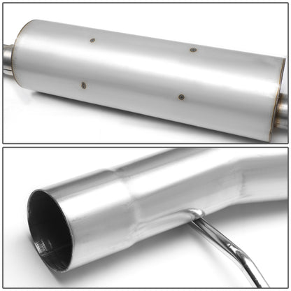 TUBERIA CATBACK CATBACK - 12-17 JEEP WRANGLER - SINGLE - STAINLESS STEEL