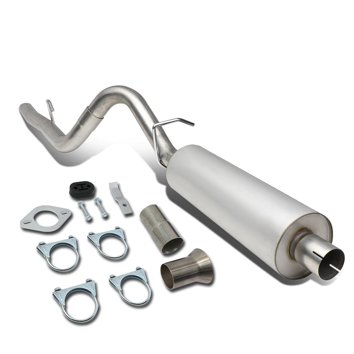 TUBERIA CATBACK CATBACK - 86-01 JEEP CHEROKEE 2.5L, 4.0L - SINGLE - STAINLESS STEEL