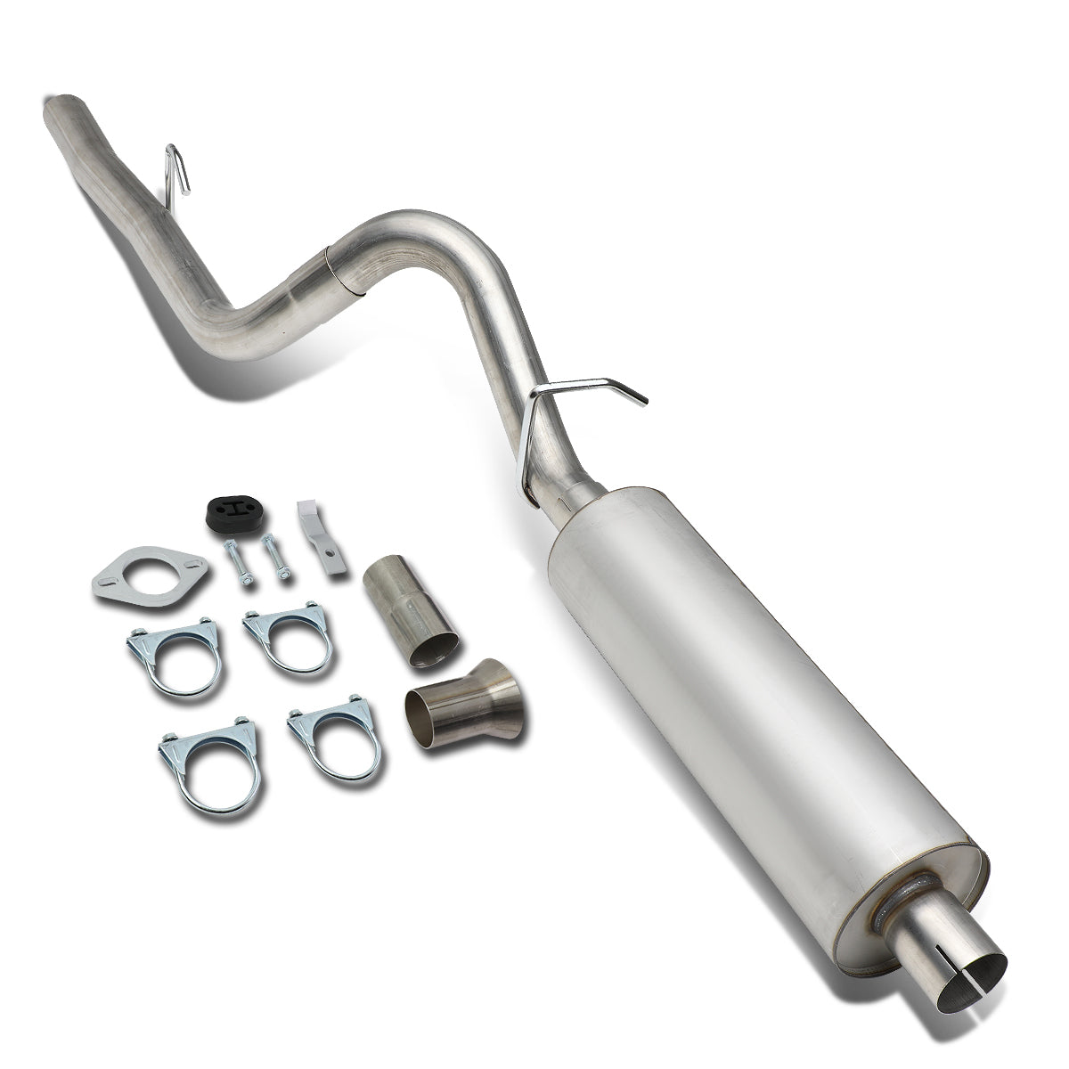 TUBERIA CATBACK CATBACK - 86-01 JEEP CHEROKEE 2.5L, 4.0L - SINGLE - STAINLESS STEEL