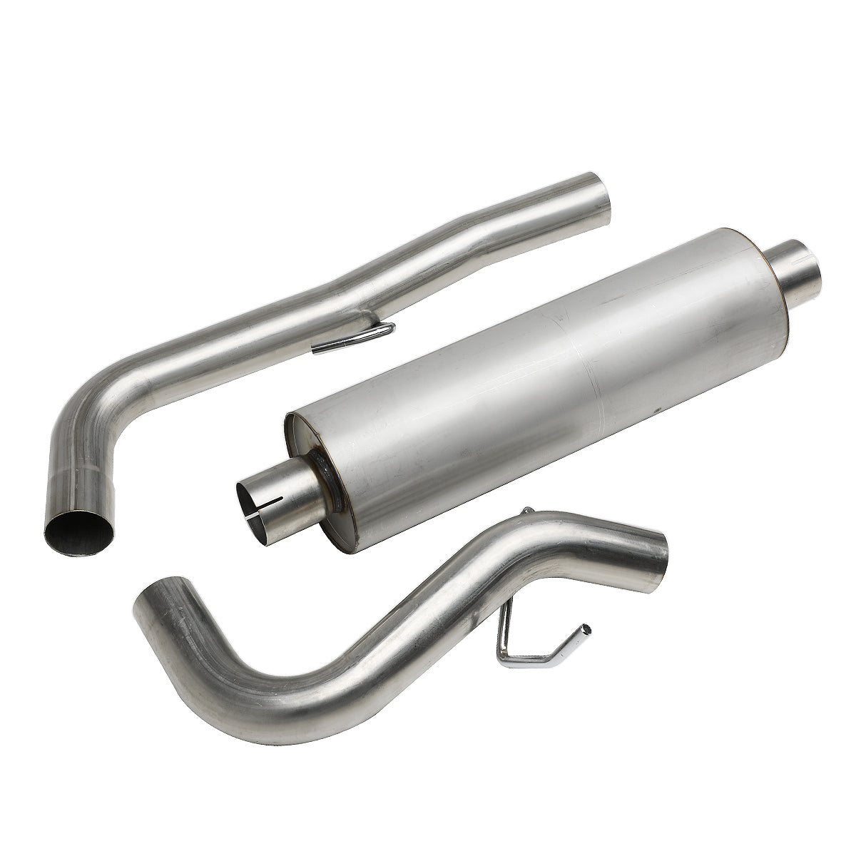 TUBERIA CATBACK CATBACK - 86-01 JEEP CHEROKEE 2.5L, 4.0L - SINGLE - STAINLESS STEEL