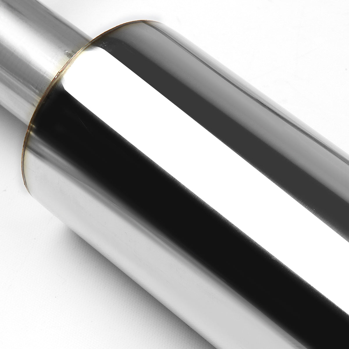 TUBERIA CATBACK CATBACK - 06-11 KIA RIO - DUAL ROLLED TIP - STAINLESS STEEL