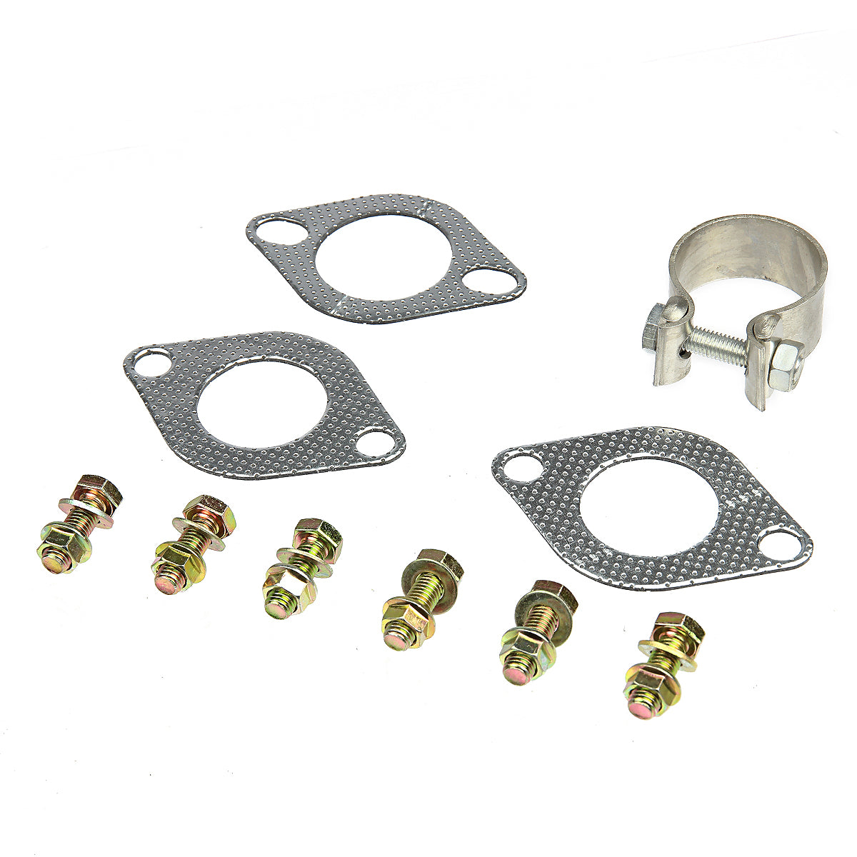 TUBERIA CATBACK CATBACK - 06-11 KIA RIO - DUAL ROLLED TIP - STAINLESS STEEL