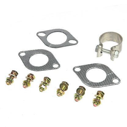 TUBERIA CATBACK CATBACK - 06-11 KIA RIO - DUAL ROLLED TIP - STAINLESS STEEL