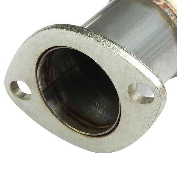 TUBERIA CATBACK CATBACK - 05-09 KIA SPECTRA SEDAN - DUAL ROLLED TIP - STAINLESS STEEL