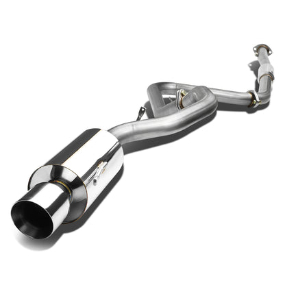TUBERIA CATBACK CATBACK - 00-05 MITSUBISHI ECLIPSE 4CYL - SINGLE ROLLED TIP - STAINLESS STEEL