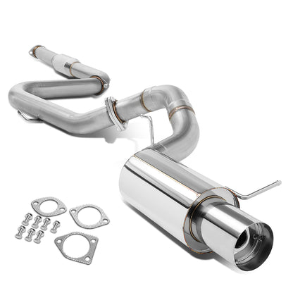 TUBERIA CATBACK CATBACK - 00-05 MITSUBISHI ECLIPSE V6 - SINGLE TIP - STAINLESS STEEL