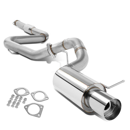 TUBERIA CATBACK CATBACK - 00-05 MITSUBISHI ECLIPSE V6 - SINGLE TIP - STAINLESS STEEL