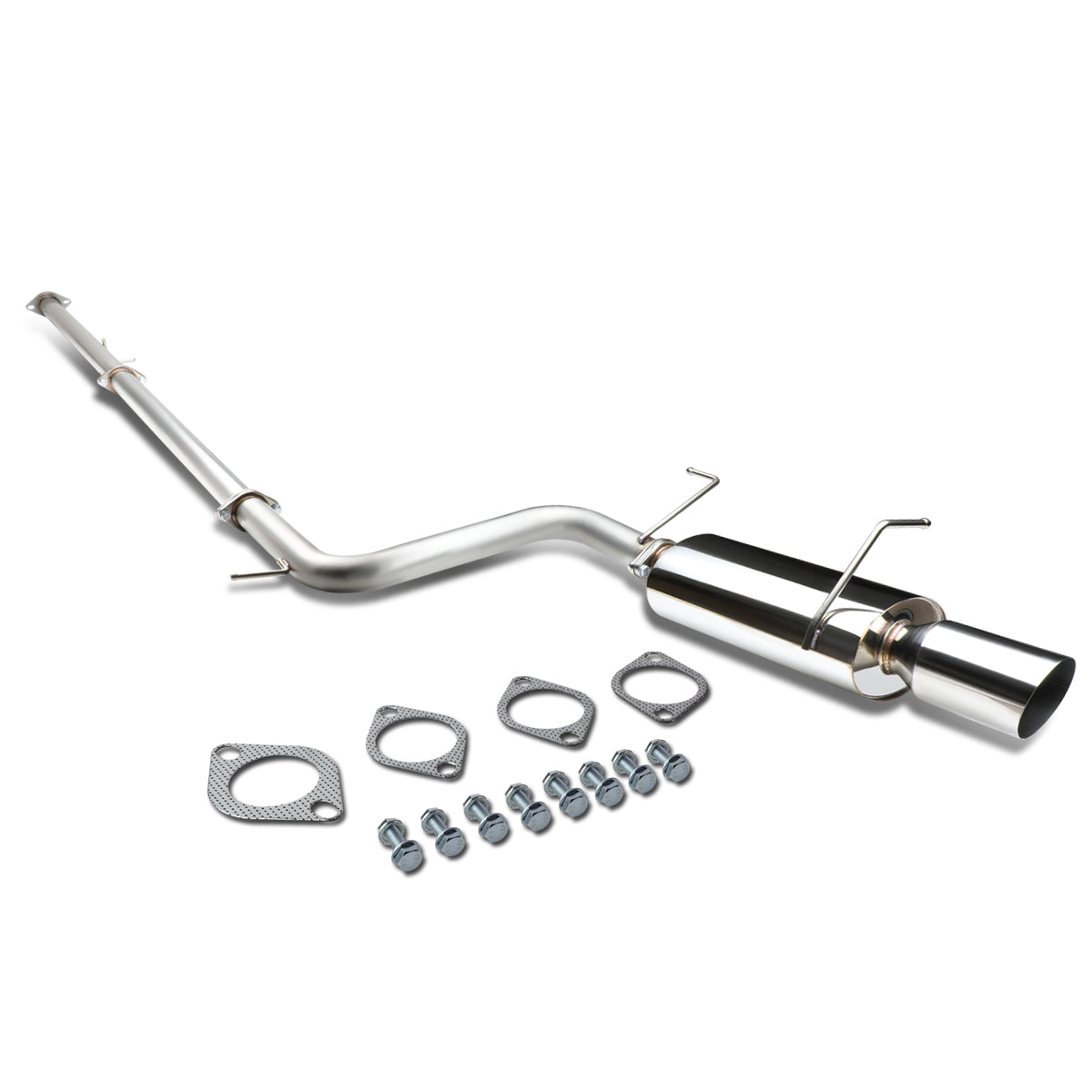 TUBERIA CATBACK CATBACK - 06-09 MITSUBISHI ECLIPSE V6 - SINGLE TIP - STAINLESS STEEL
