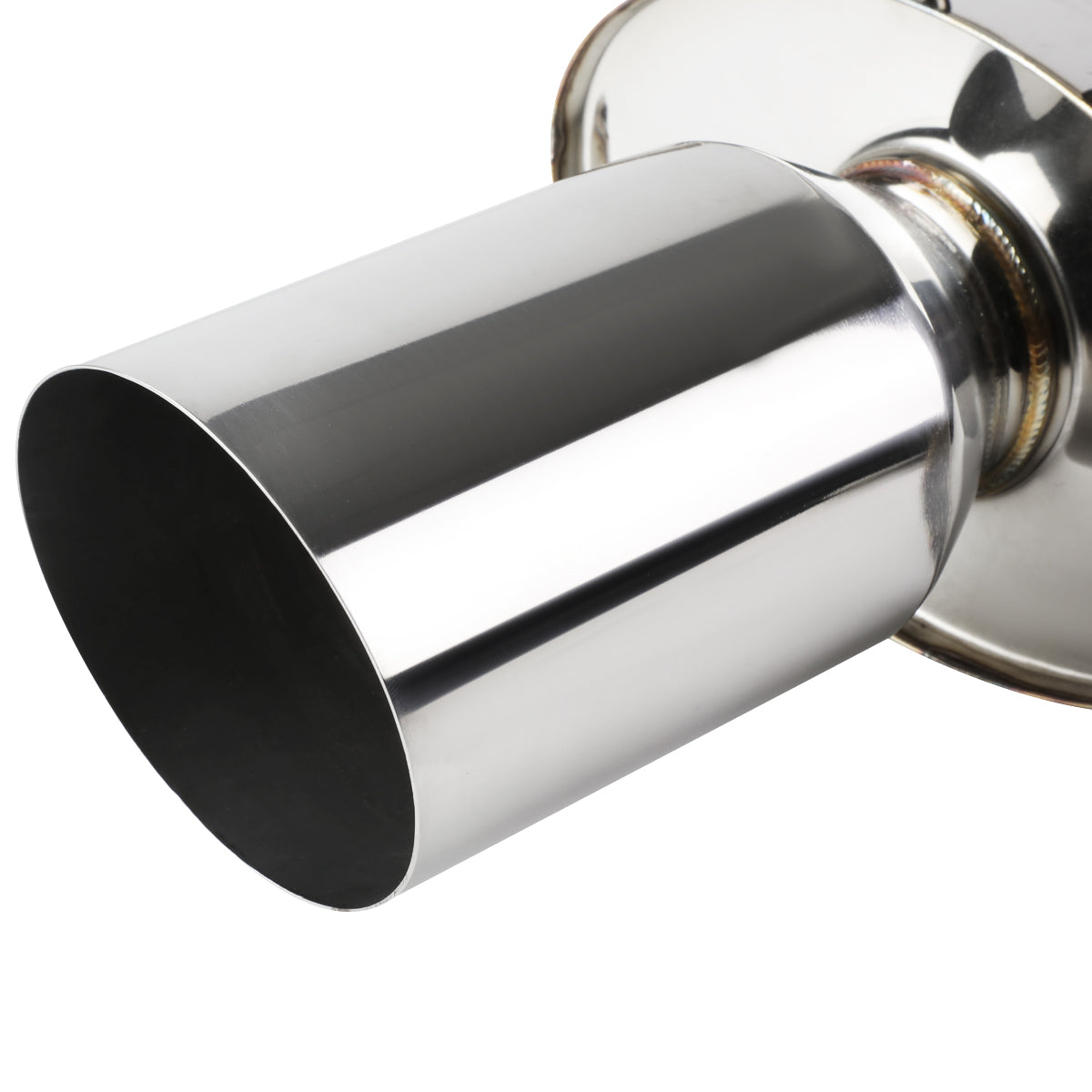 TUBERIA CATBACK CATBACK - 06-09 MITSUBISHI ECLIPSE V6 - SINGLE TIP - STAINLESS STEEL