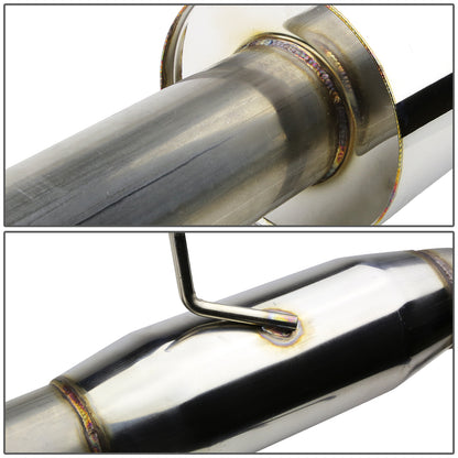 TUBERIA CATBACK CATBACK - 89-94 MITSUBISHI ECLIPSE GSX - SINGLE TIP - STAINLESS STEEL