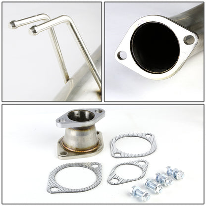 TUBERIA CATBACK CATBACK - 89-94 MITSUBISHI ECLIPSE GSX - SINGLE TIP - STAINLESS STEEL