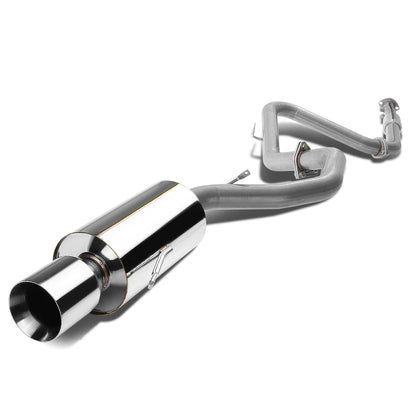 TUBERIA CATBACK CATBACK - 95-99 MITSUBISHI ECLIPSE NON TURBO - SINGLE ROLLED TIP - STAINLESS STEEL