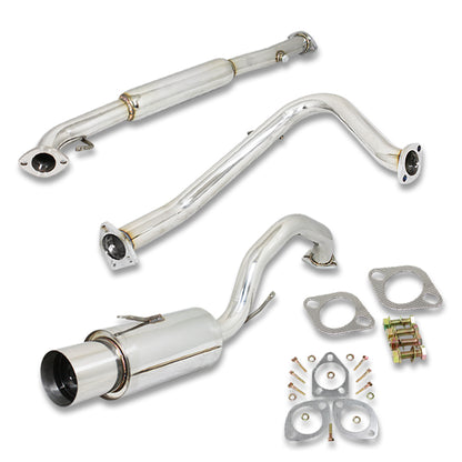 TUBERIA CATBACK CATBACK - 95-99 MITSUBISHI ECLIPSE NON TURBO - SINGLE TIP - STAINLESS STEEL