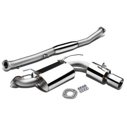 TUBERIA CATBACK CATBACK - 90-97 MAZDA MIATA - SINGLE ROLLED TIP - STAINLESS STEEL